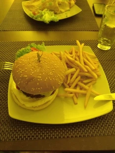 Fotografia jedla Hamburger