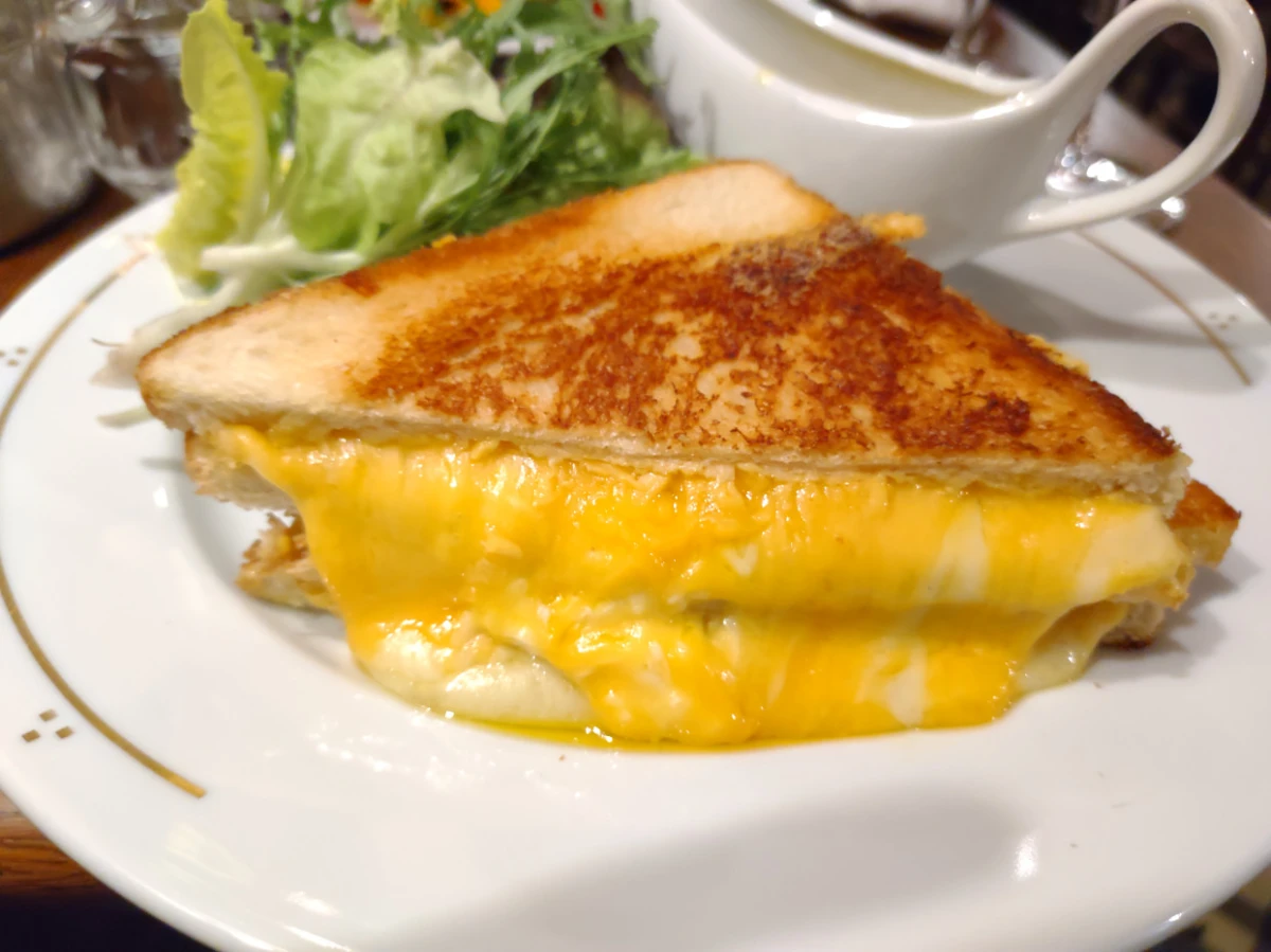 Fotka Syrový Croque Monsieur