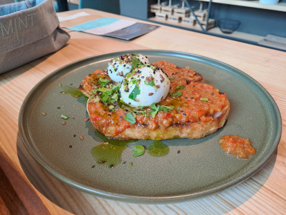 Fotka Bruschetta s vajickom