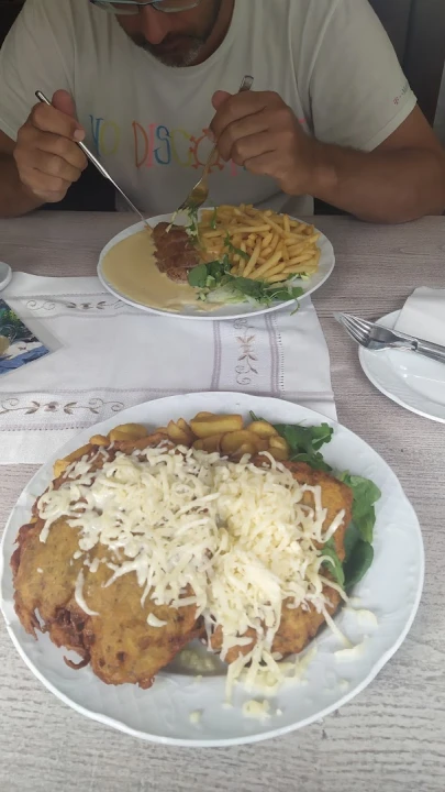Fotka Hranolčeky a mäso