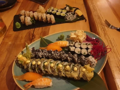 Fotka jedla Sushi
