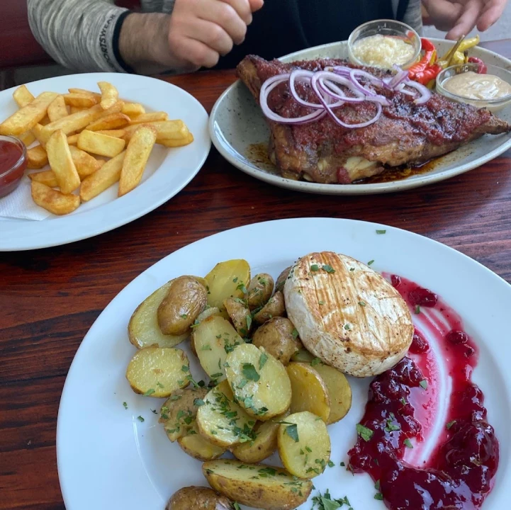 Fotka Hranolčeky a mäso