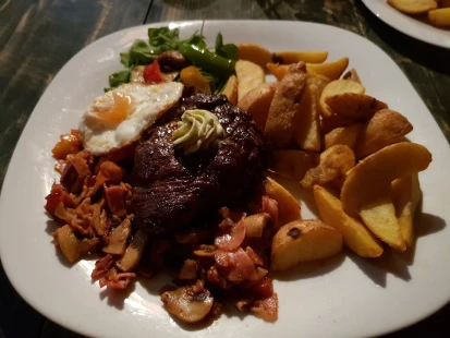 Fotka jedla Steak