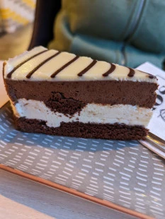 Fotka Double chocolate s vanilkovým krémom