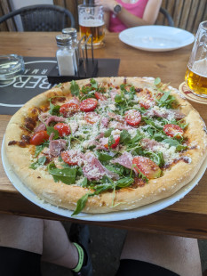Fotka jedla Pizza prosciutto crudo