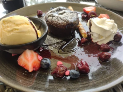 Fotografia jedla Lava cake