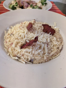 Fotka Rizoto carbonara