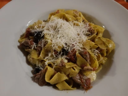 Fotografia jedla Pappardelle