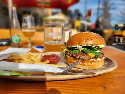 Fotografia jedla Hamburger