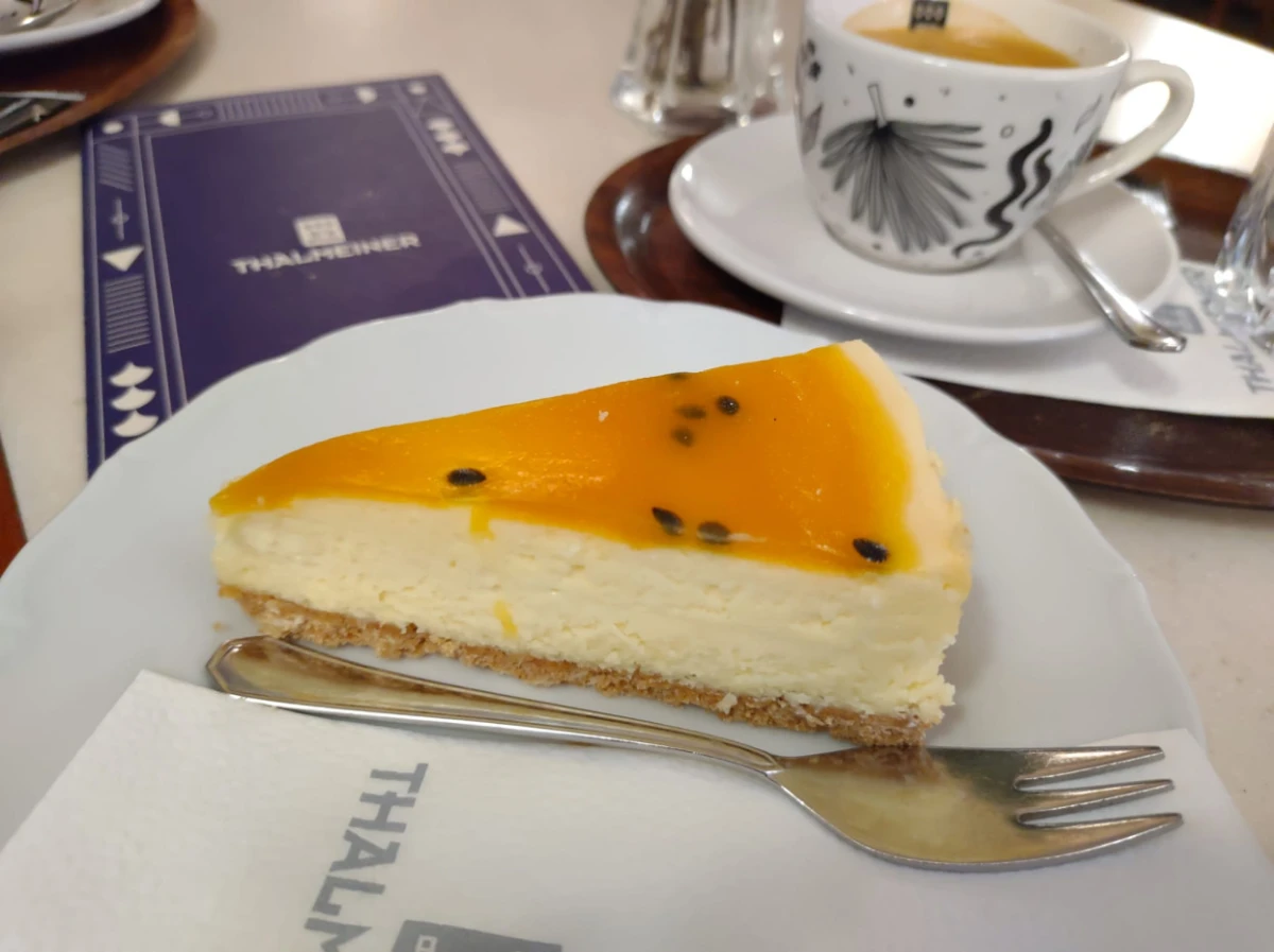 Fotka Cheesecake mango a marakuja