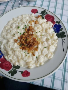 Fotografia jedla Bryndzové halušky