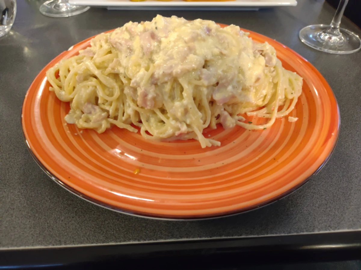 Fotka SPAGHETTI ALLA CARBONARA