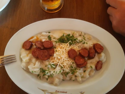 Fotografia jedla Bryndzové halušky