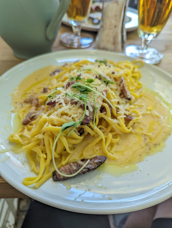 Fotka Špagety carbonara