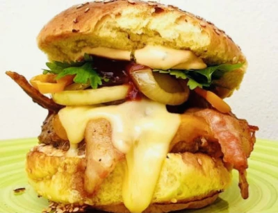 Fotografia jedla Burger