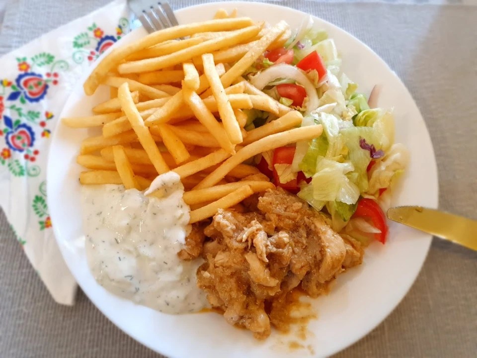 Fotka Hranolčeky a mäso