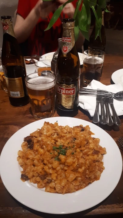 Fotka Makaróny so syrom