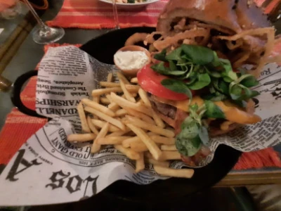 Fotka jedla Bacon Burger