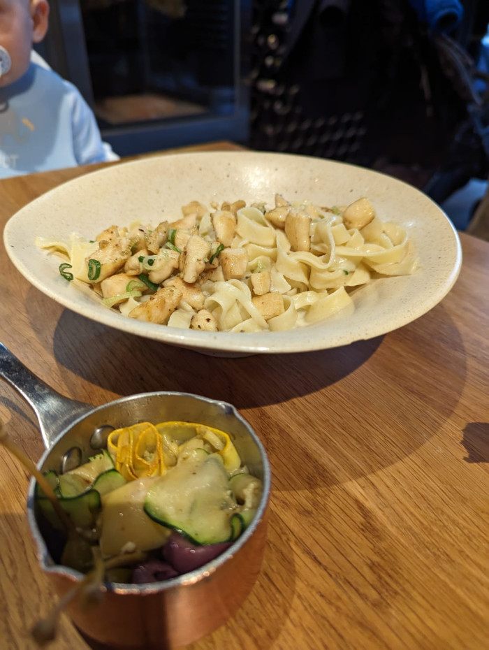 Fotka Tagliatelle s kuracim masom