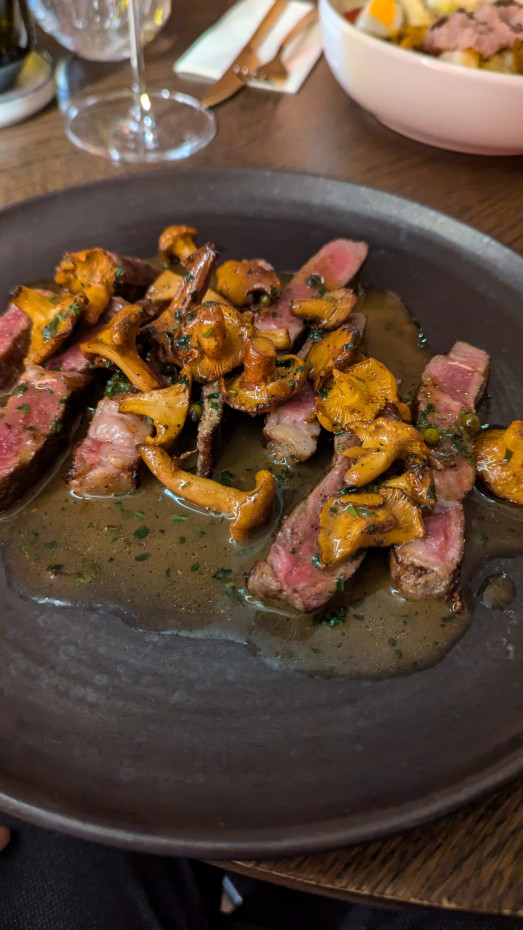 Fotka Steak s kuriatkami
