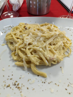 Fotografia jedla Carbonara