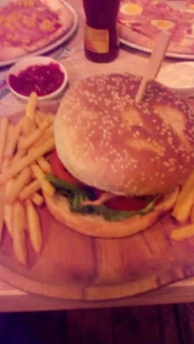 Fotografia jedla Hamburger