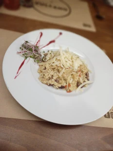 Fotka Risotto goji e pezzi di manzo