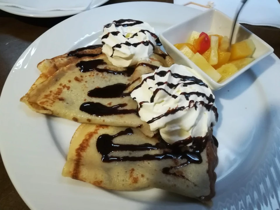 Fotka Palacinky so šľahačkou