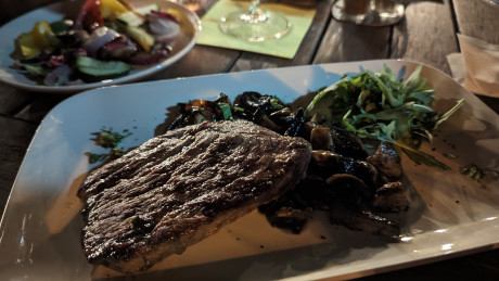 Fotografia jedla Rumpsteak