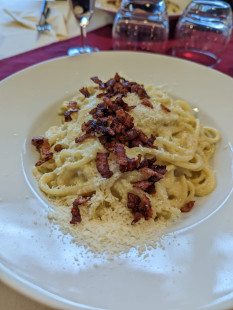 Fotografia jedla Carbonara