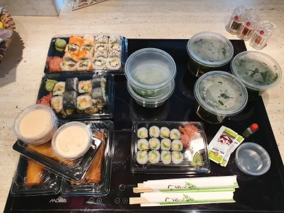 Fotografia jedla Sushi