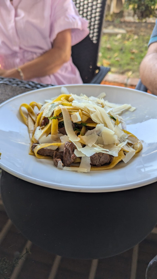 Fotka Tagliatele s hovädzím