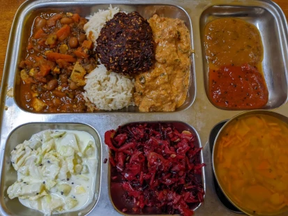 Fotografia jedla Thali