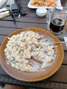 Fotka jedla Bryndzové halušky