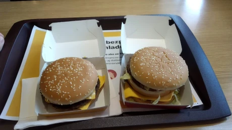 Fotografia jedla Big Mac
