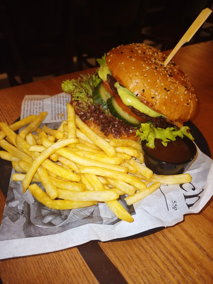 Fotka Hovädzí hamburger