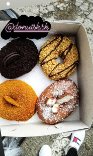 Fotka jedla Sladké chutné donuty