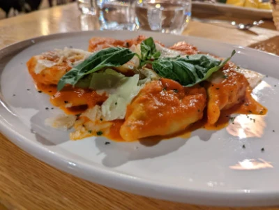 Fotka Ravioli s ovcim syrom