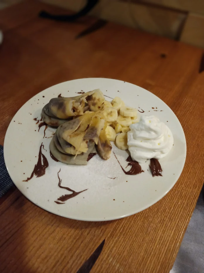 Fotka Palacinky s nutelou