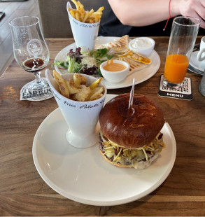 Fotografia jedla Burger