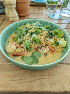 Fotografia jedla Linguine s krevetami