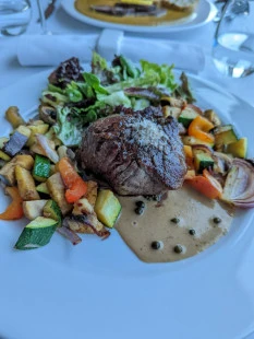 Fotka Steak s pfefeer omáčkou