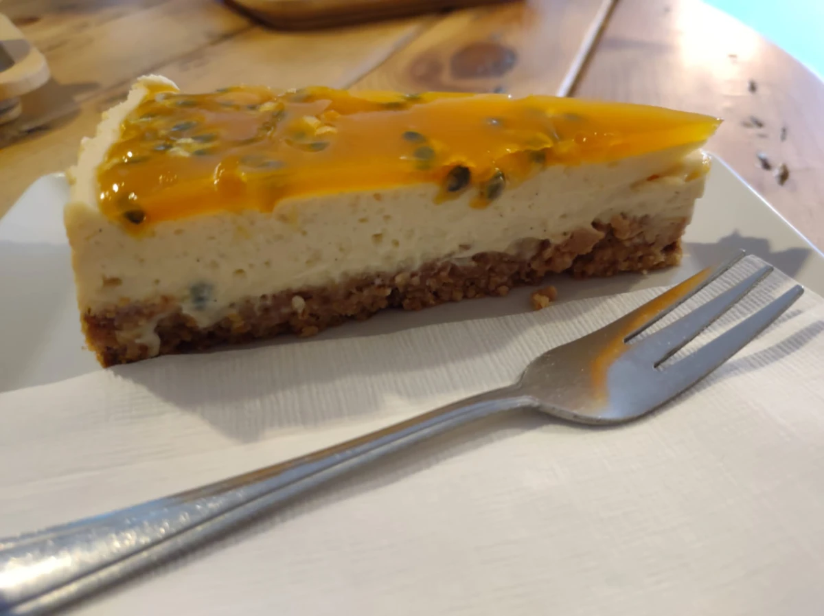 Fotka Cheesecake s marakujou