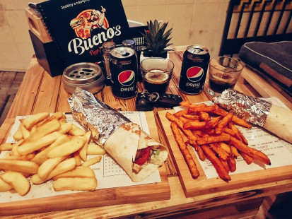 Fotka jedla Kurací wrap kombo