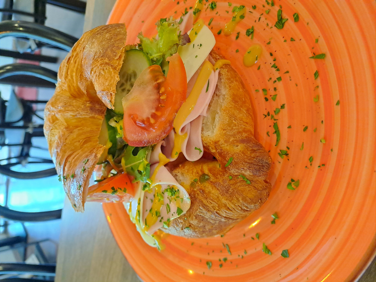 Fotka Croissant šunka syr