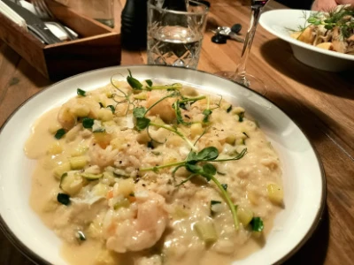 Fotka jedla Risotto Gambereti