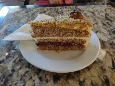 Fotografia jedla Orechová torta