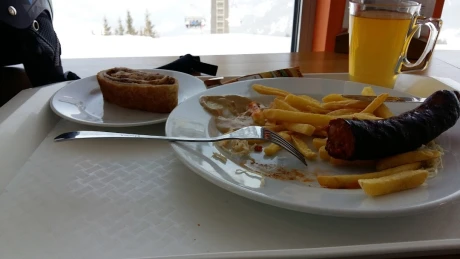 Fotografia jedla klobáska