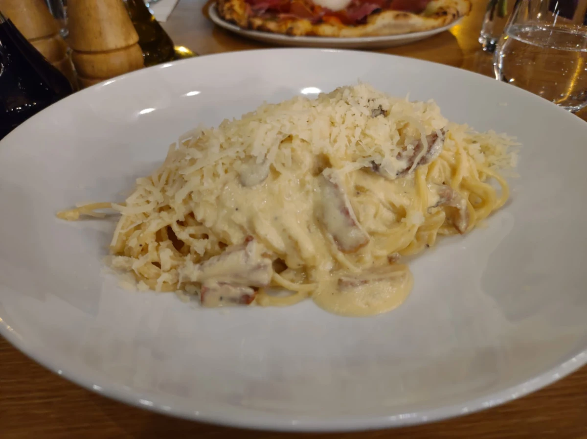 Fotka Spaghetti alla carbonara
