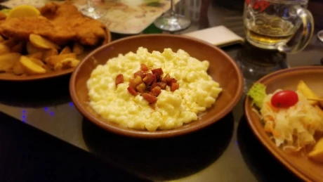 Fotka jedla Bryndzové halušky